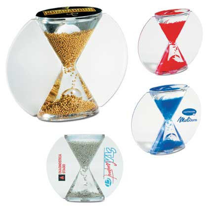 Sanduhr mit Flüssigkeit