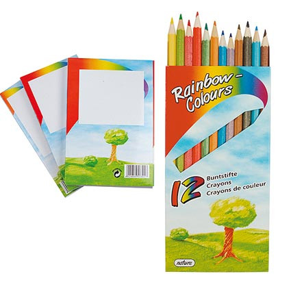 Buntstifte-Set mit Büchlein