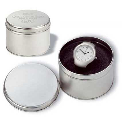Metall-Dose für Armbanduhr