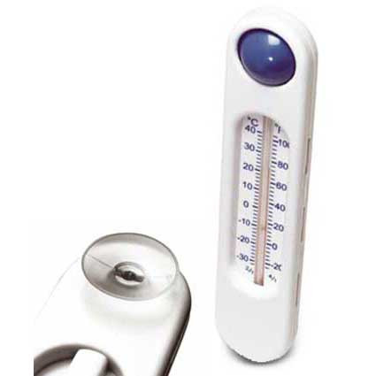 Thermometer mit Saugnapf