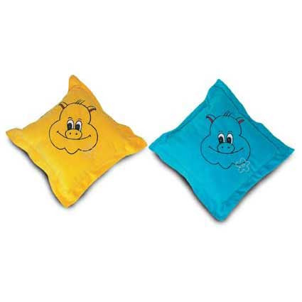 Kinderkissen mit Schweinchenmotiv