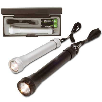 Metall-Taschenlampe mit Handschlaufe