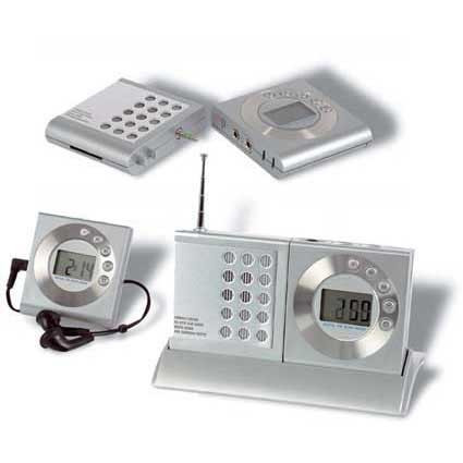 Radiowecker FM mit abnehmbaren Radio