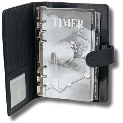 Zeitplaner mit Register Verde