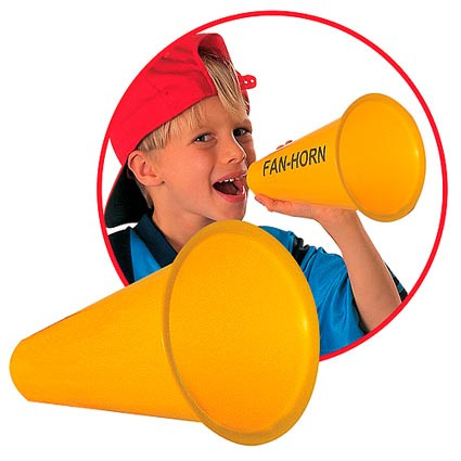 Megaphon Fan Horn