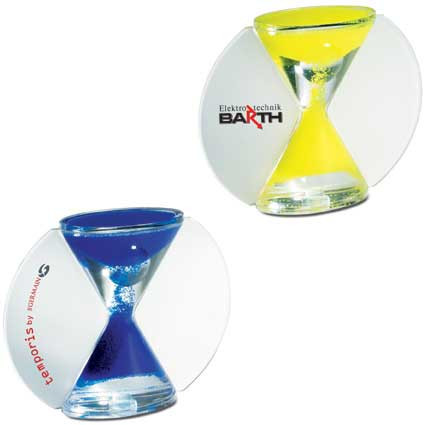 Sanduhr mit Flüssigkeit