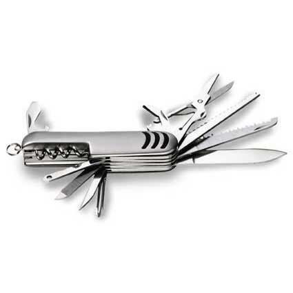 Edelstahl Taschenmesser 11-teilig