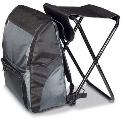 Rucksack mit Stuhl
