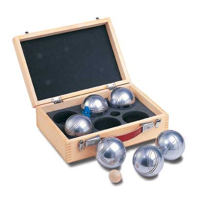 Boule Set im Holzkoffer