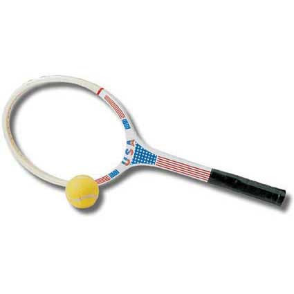 Tennisschläger mit Ball