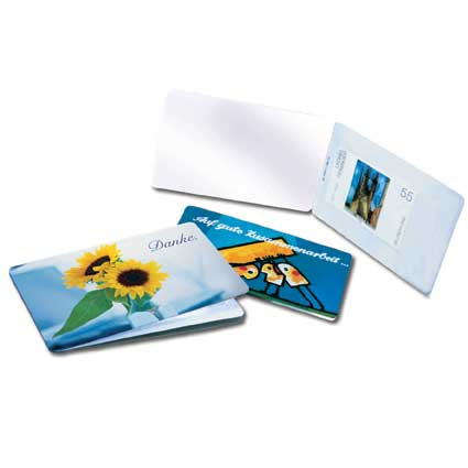 PortoCard mit 2 Briefmarken